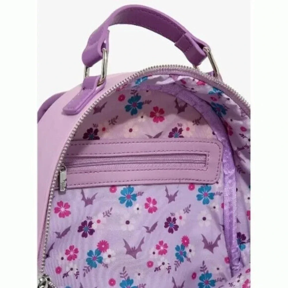 Loungefly Disney Nightmare Before Christmas Jack‎ & Sally Spring Floral Backpack
